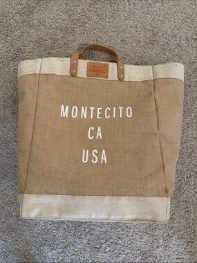 MONTECITO MARKET BAG IN NATURAL, FROM APOLIS